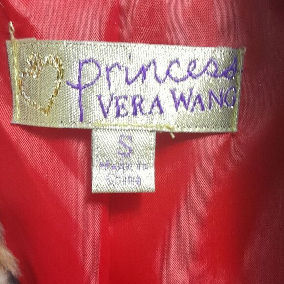 Girls Vera Wang Princess Leopard Coat...Size S...New Condition.. - Picture 2 of 6